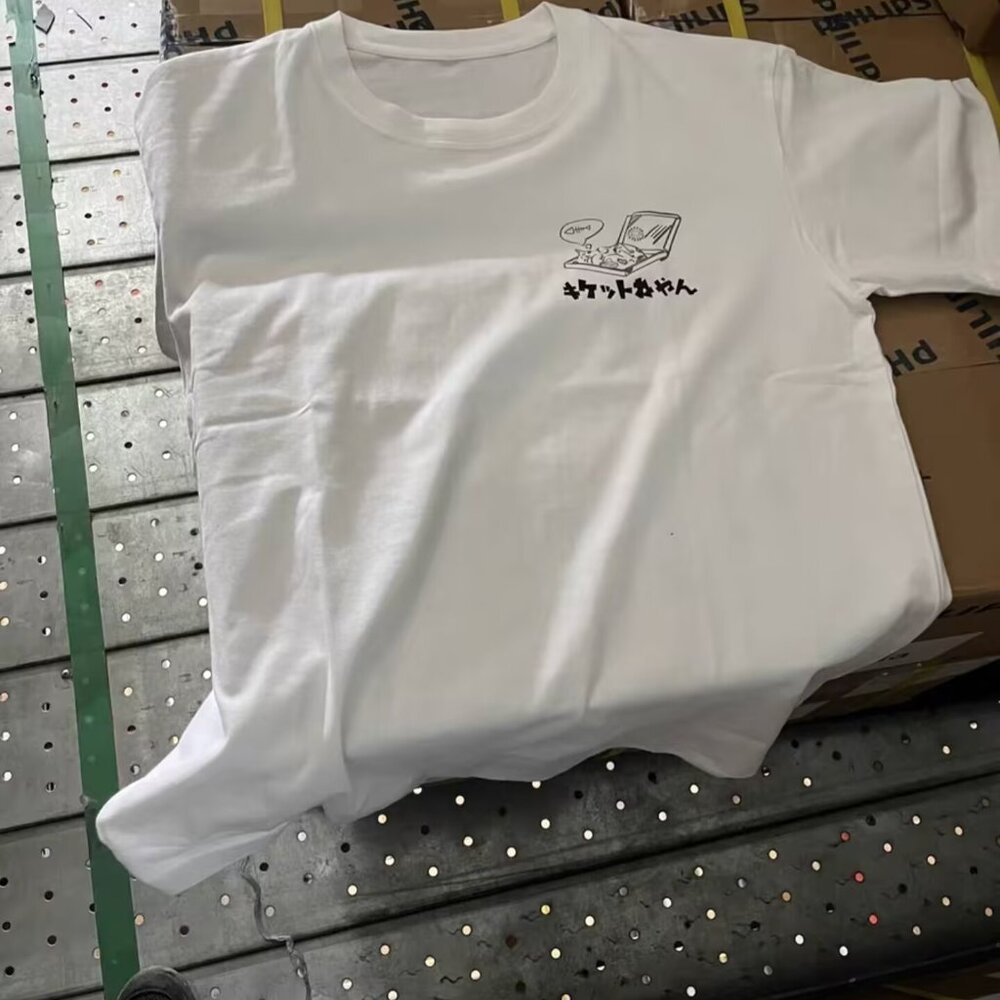 Vintage fashion brand short sleeve T-shirt men's and women's cotton loose top